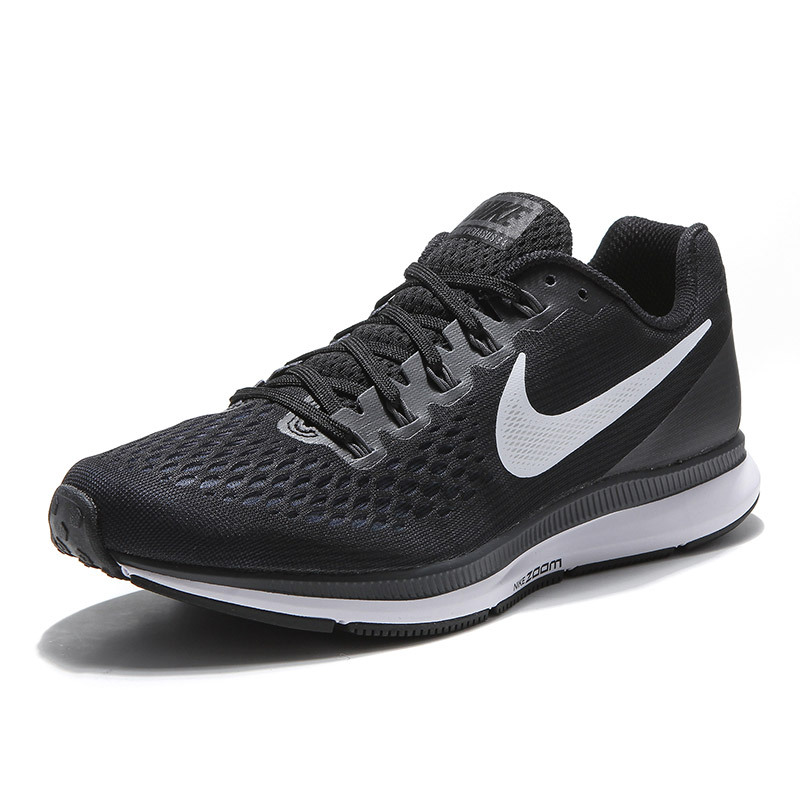 耐克(NIKE)2018春季新款男子ZOOM PEGASUS 34气垫跑步鞋880555-001