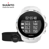 SUUNTO颂拓斯巴达极速心率户外智能运动腕表白色
