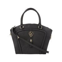 ARMANI JEANS logo流苏挂饰女士手提斜挎包贝壳包 0522HA3-1