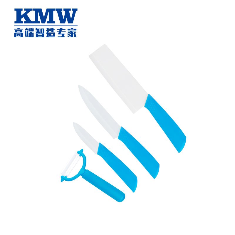 KMW爱家炒锅套装A KMWSNTZ0001 超值套装15件套 炒锅汤锅煎锅蒸屉 陶瓷刀 铲勺套装