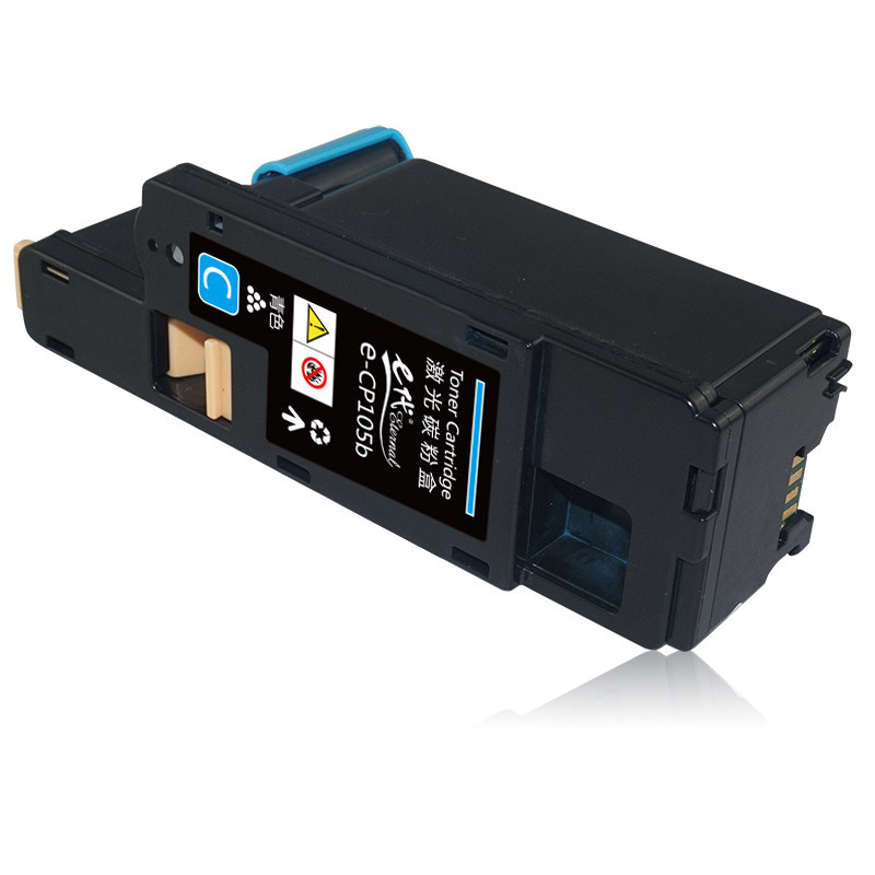 e代 e-CP105b 蓝色墨粉盒 适用 施乐CM215fw/CM215f/CM215b/CM205b/CM205f