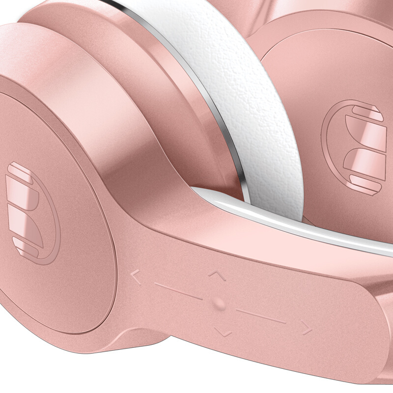 魔声(Monster)Clarity Wireless 灵晰 头戴式无线蓝牙耳机 手机通用带耳麦 时尚出街音乐耳机玫瑰金