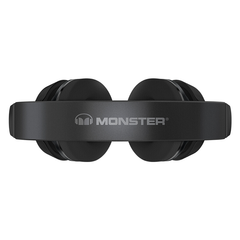 魔声(Monster)Clarity Wireless 灵晰 头戴式无线蓝牙耳机 手机通用带耳麦 时尚出街音乐耳机哑光黑