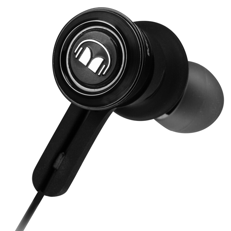 魔声(Monster)Clarity Wireless 灵晰 无线蓝牙耳机 厚重低音 带耳麦手机耳机 入耳式音乐耳机黑色