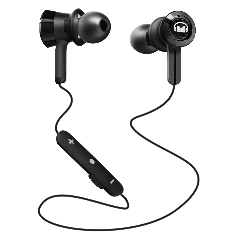 魔声(Monster)Clarity Wireless 灵晰 无线蓝牙耳机 厚重低音 带耳麦手机耳机 入耳式音乐耳机黑色