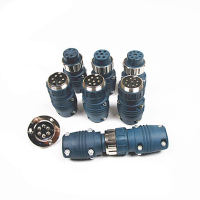 九芯控制线航空插头连接器