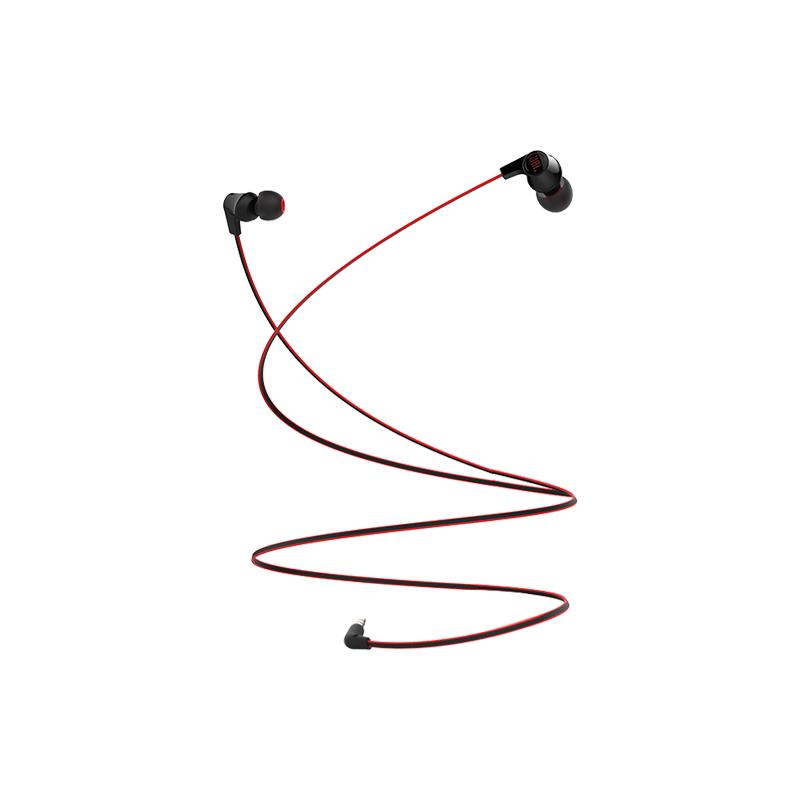 JBL T120A 轻盈入耳式耳机 耳麦 苹果 安卓通用有线耳机 游戏耳机手机耳机 黑色