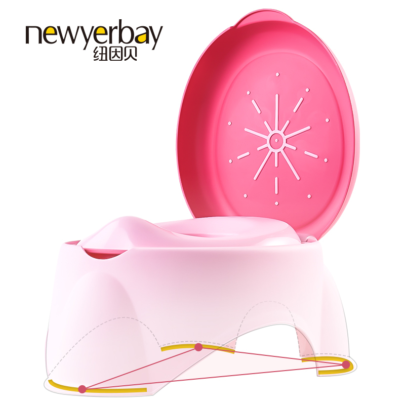 纽因贝NEWYERBAY 婴儿座便器便盆(粉色款)