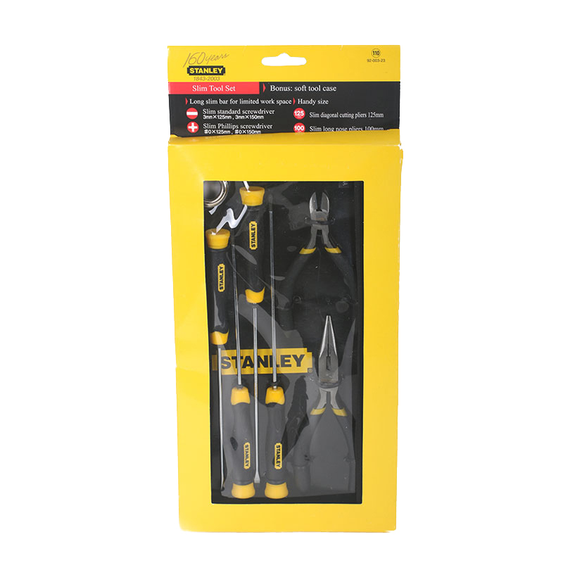 STANLEY/史丹利 6件套计算机维修工具包 92-003-23钳子螺丝刀套装