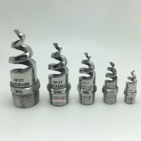 螺旋喷嘴316L SPJT不锈钢螺旋喷头 脱硫除尘清洗防堵塞