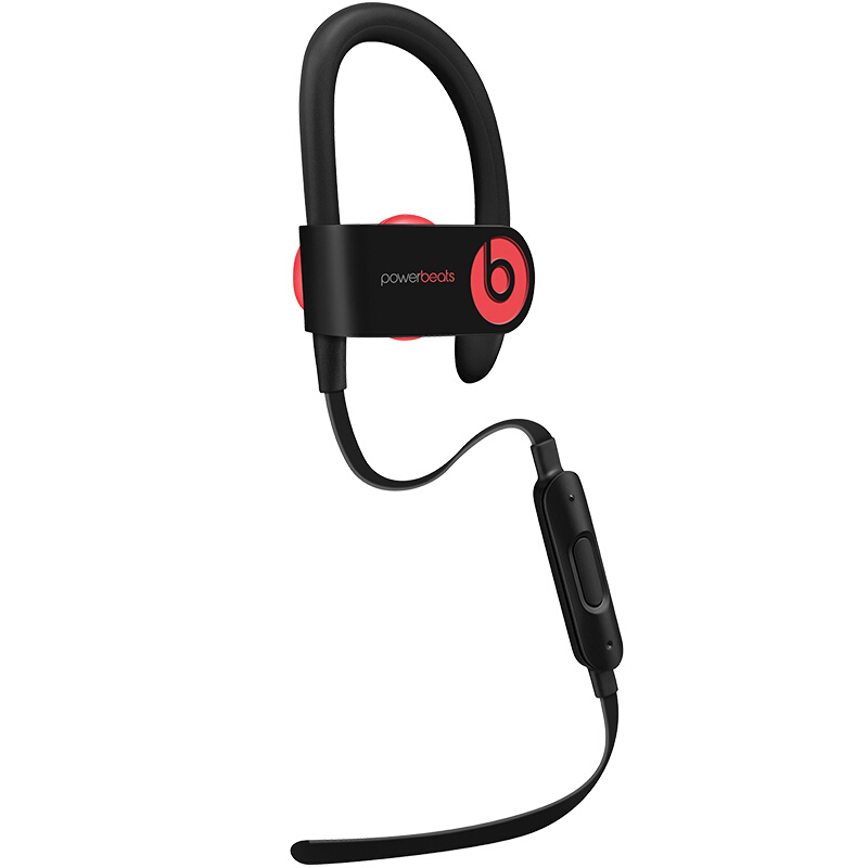 Beats powerbeats 3 by Dr. Dre Wireles无线蓝牙耳机 运动耳机 迷幻红色[保税仓发货]