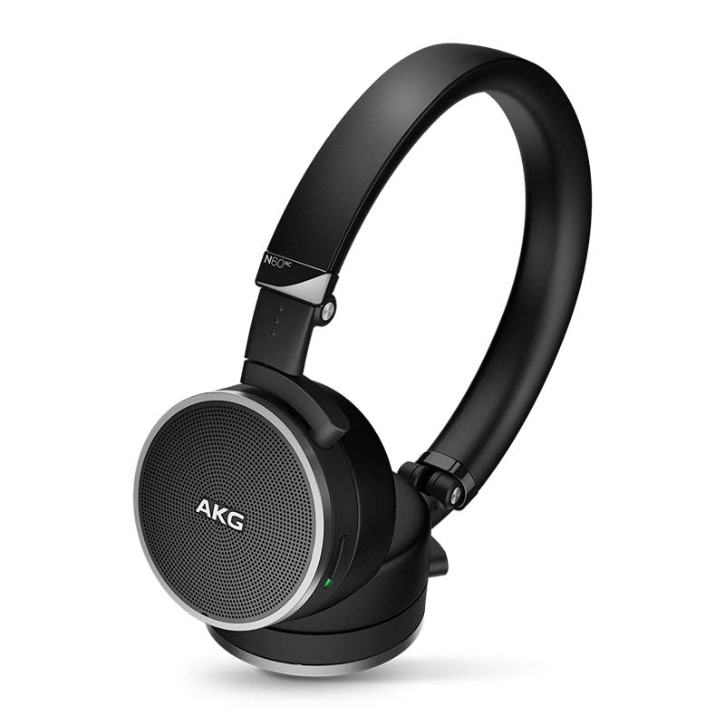 爱科技(AKG) N60NCBT Wireless 头戴式蓝牙无线耳机 主动降噪 音乐HIFI 黑色[保税仓发货]高清大图