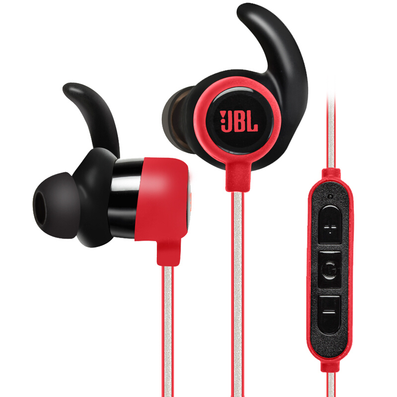 JBL Reflect Mini BT轻便蓝牙耳机 运动耳机 防汗设计 红色[保税仓发货]