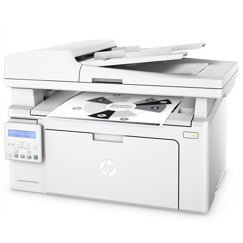 惠普（HP）LaserJet Pro MFP M132snw 黑白多功能激光一体机（打印 复印 扫描 ）