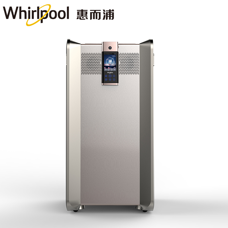 惠而浦(whirlpool)空气净化器WA-D002FK[双倍洁净 移动监测 安防摄像头 UV灯杀菌 ]