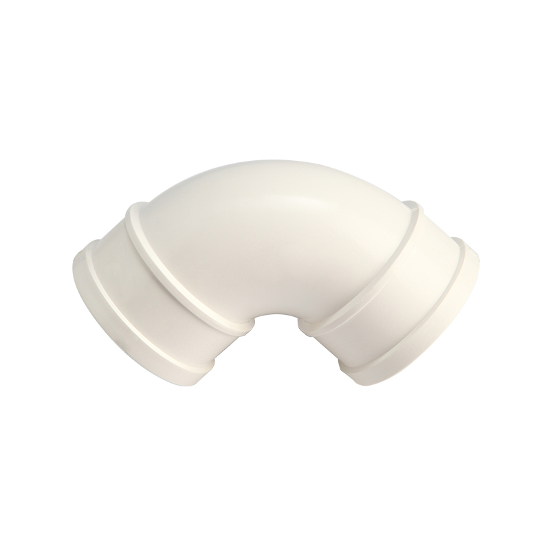 乐采优品_伟星_弯头_D50_PVC 直接 90°弯头 (带检) 连接