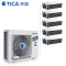 天加(TICA)大5匹一拖五 家用中央空调 1级能效变频 适用100-140㎡ TIMS140AHR