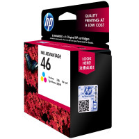 惠普（HP）CZ638AA 46号 彩色墨盒适用 （墨盒/墨水）HP 2520hc/2020hc/2529/4729