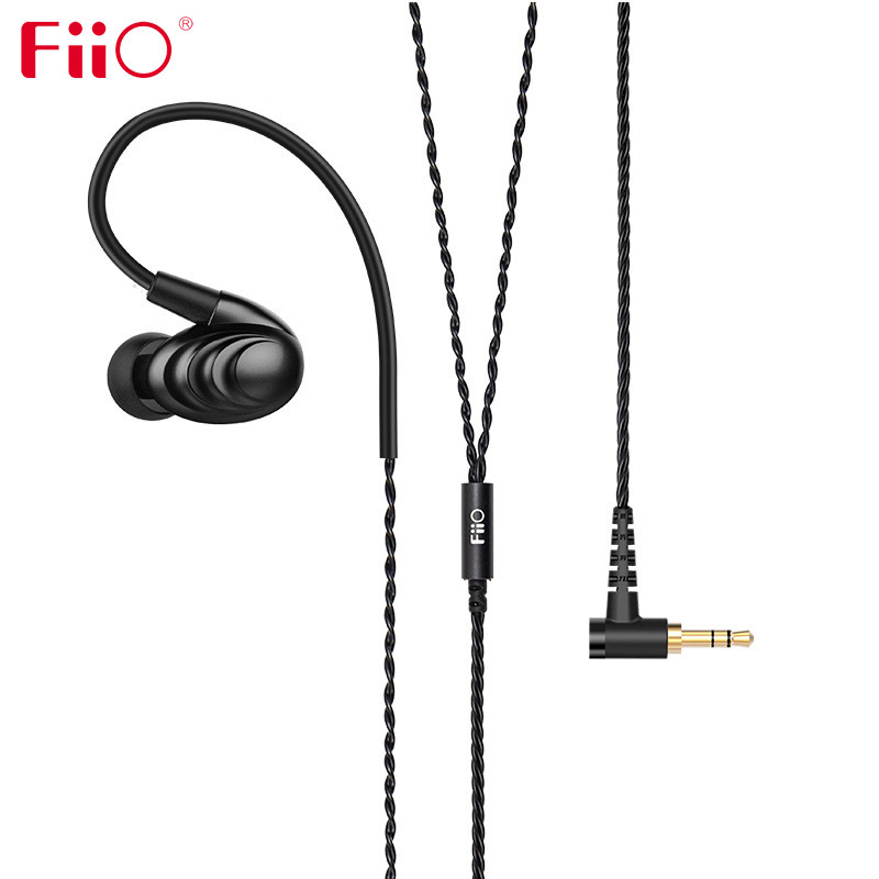 飞傲（FiiO）F9 SE 普及版 三单元涟漪金属圈铁耳机 黑色