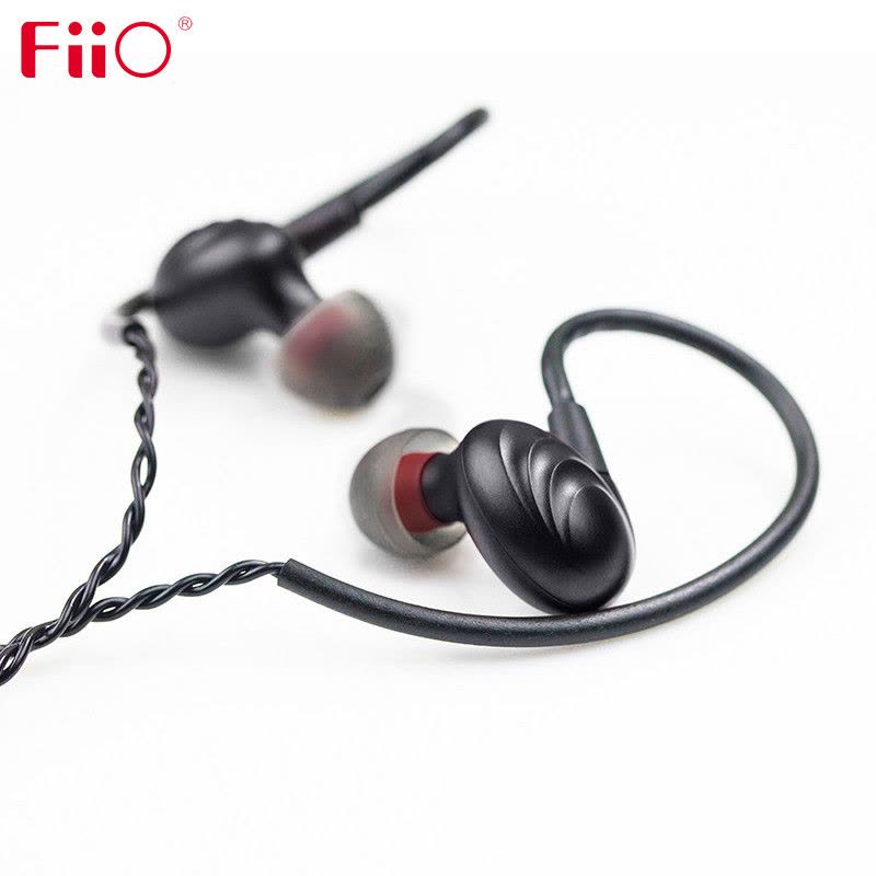 飞傲（FiiO）F9 SE 普及版 三单元涟漪金属圈铁耳机 黑色图片