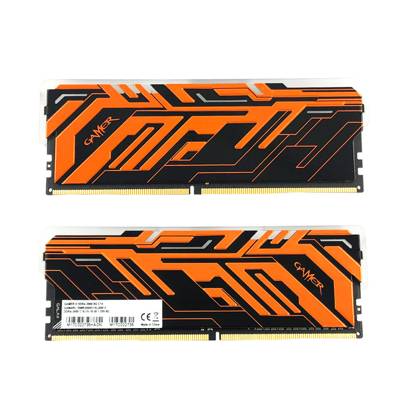 影驰(Galaxy) GAMER II DDR4 3000 8G 超频发光灯条台式机内存条