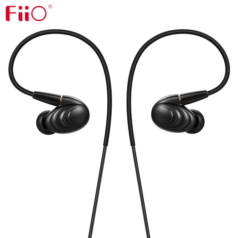 飞傲(FiiO)F9 三单元涟漪圈铁耳机 黑色图片