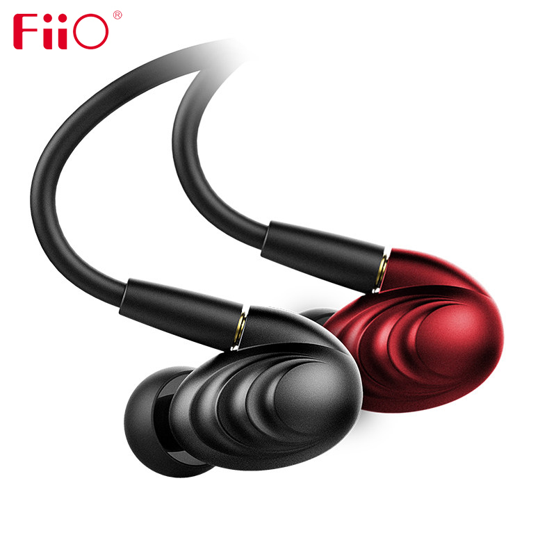 飞傲(FiiO)F9 三单元涟漪圈铁耳机 红色