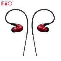 飞傲(FiiO)F9 三单元涟漪圈铁耳机 红色