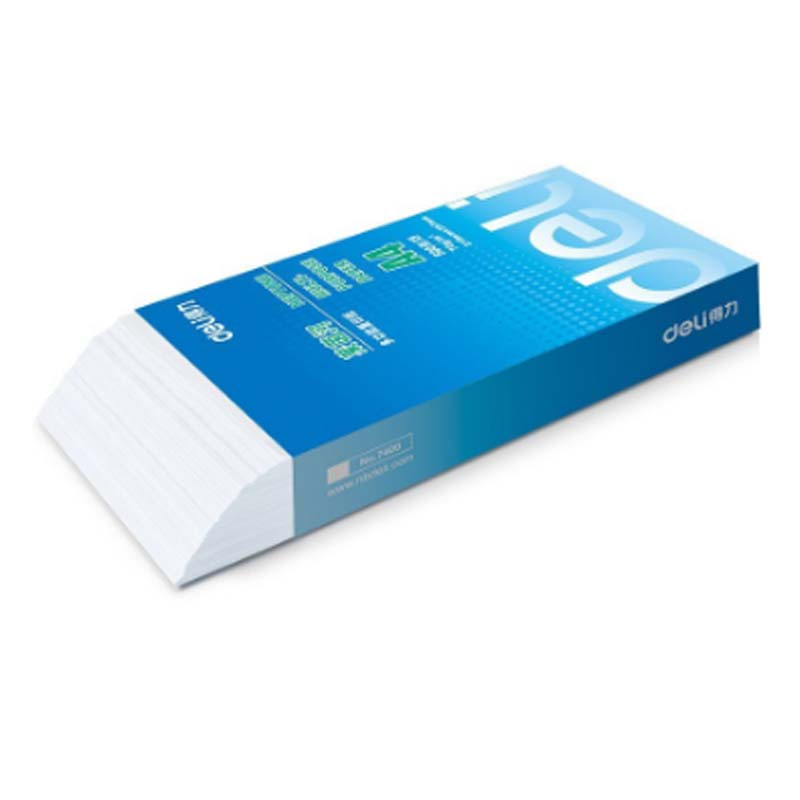 得力(deli) 7401 莱茵河A4/70克复印纸 5包/箱