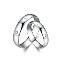 佐卡伊 爱情密码 钻石女戒/钻戒情侣戒