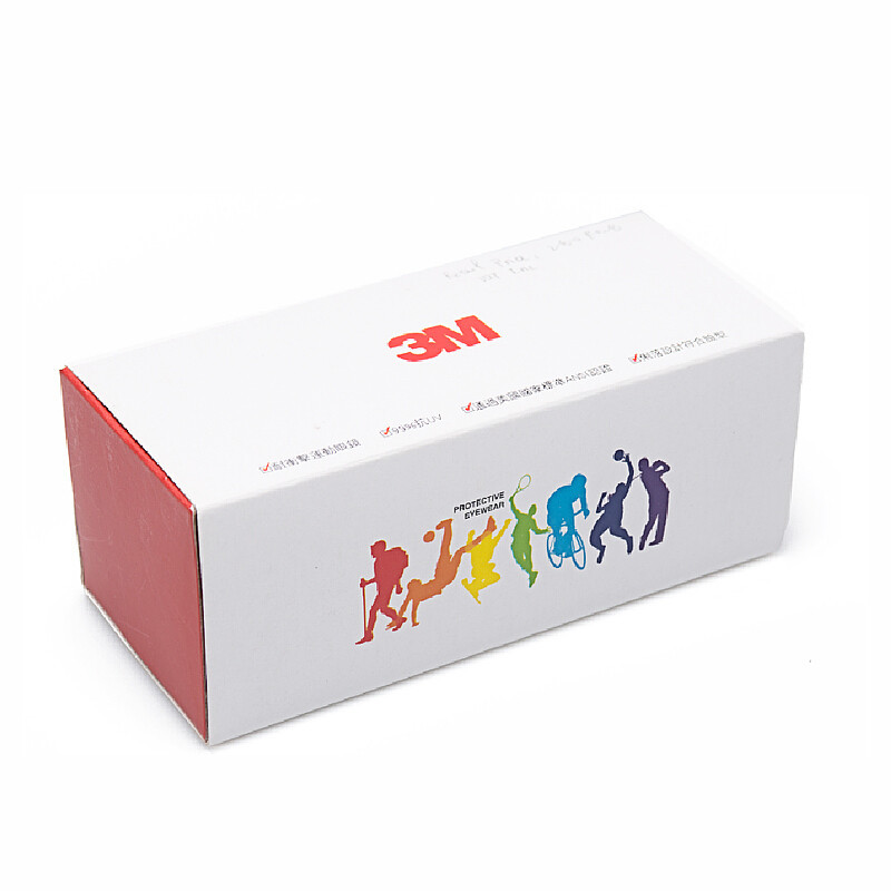 3M Fascinate 魅惑百搭时尚墨镜 安全防风眼镜防尘眼镜 防飞溅防刮擦防油 孕妇适用