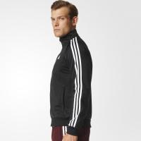 阿迪达斯adidas2017秋季新款男子针织夹克衫舒适保暖运动外套B47367