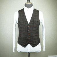 HANDSOME.VANGUARD m-5004韩版潮流修身西装马甲男士英伦西装背心休闲职业