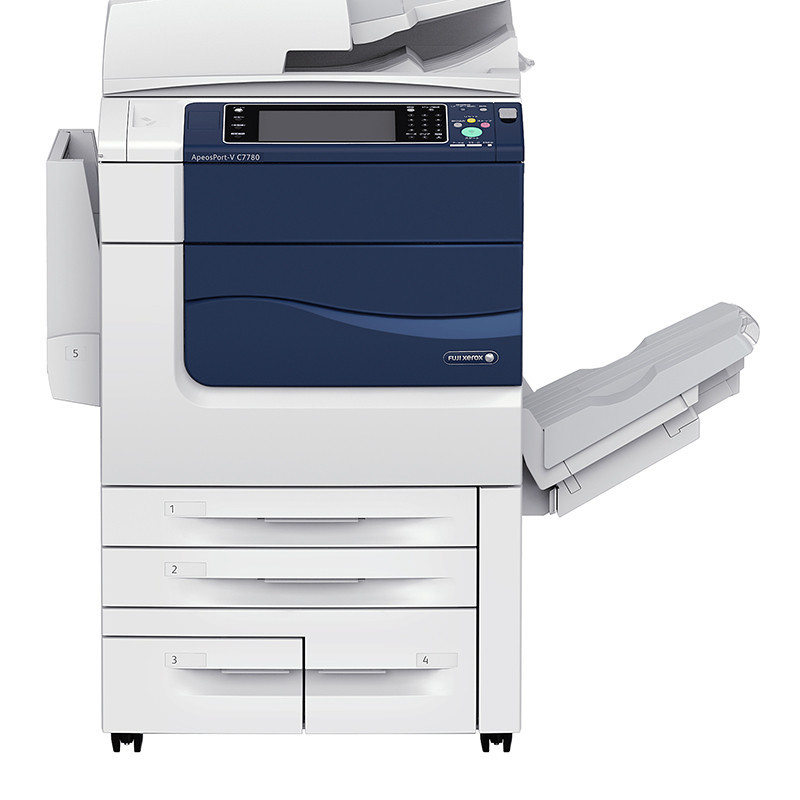 富士施乐（Fuji Xerox）ApeosPort-V c7780 彩色激光复合机 标配四纸盒+Docuworks软件