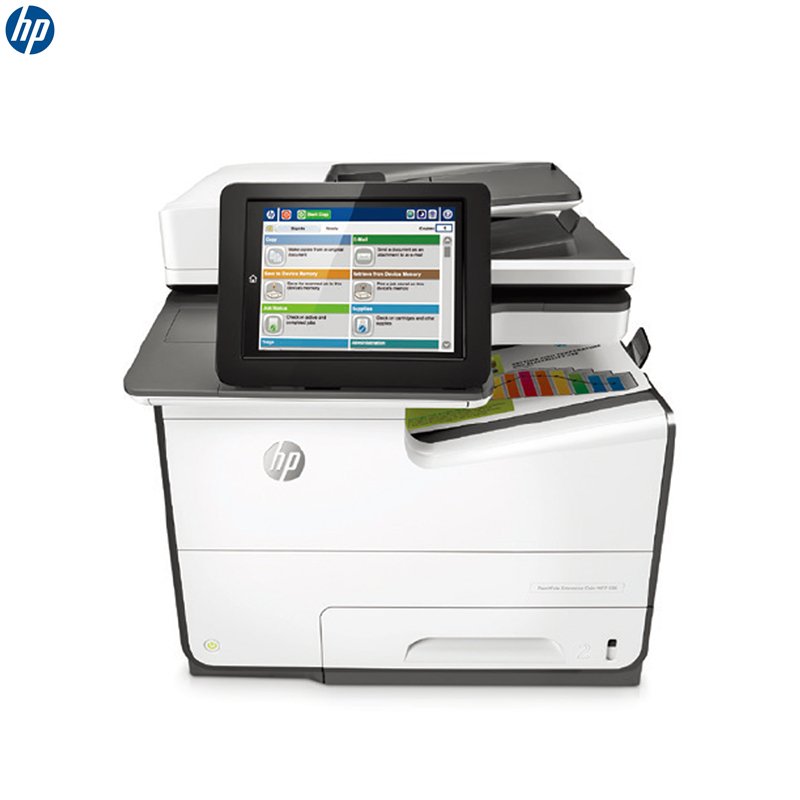 惠普(HP)PageWide Enterprise Color MFP 586f彩色页宽多功能一体机(打印复印扫描传真)