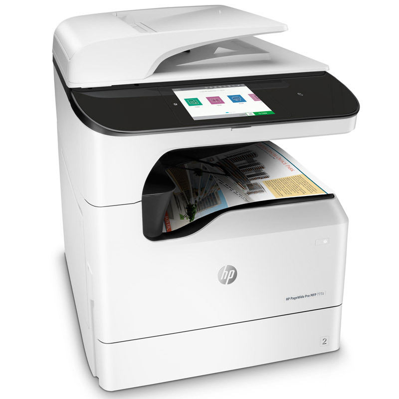 惠普(HP)PageWide Pro MFP 777z 彩色页宽复合机(打印 复印 传真 扫描)