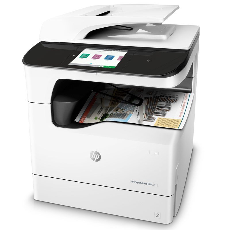 惠普(HP)PageWide Pro MFP 777z 彩色页宽复合机(打印 复印 传真 扫描)