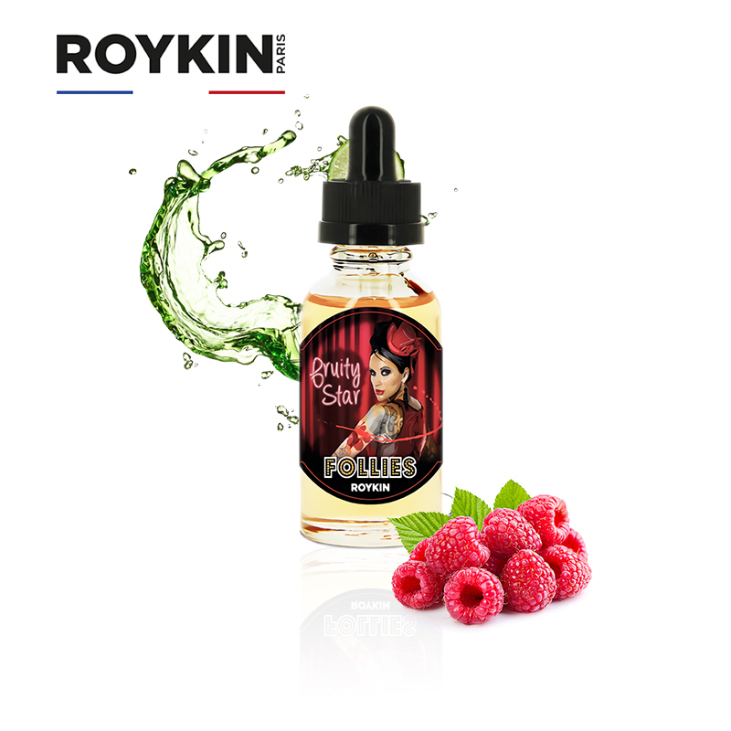 CITY VAPE Roykin FOLLIES 法国原装进口 高端电子烟油 综合水果美食系列-水果之星 30ml