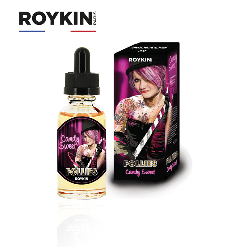 CITY VAPE Roykin FOLLIES 法国原装进口 高端电子烟油 综合水果美食系列-糖果甜心 30ml高清大图