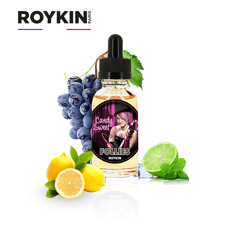 CITY VAPE Roykin FOLLIES 法国原装进口 高端电子烟油 综合水果美食系列-糖果甜心 30ml高清大图