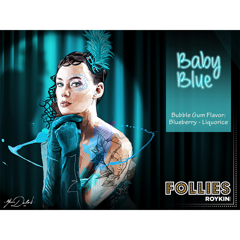 CITY VAPE Roykin FOLLIES 法国原装进口 高端电子烟油 综合水果美食系列- 蓝宝贝 30ml