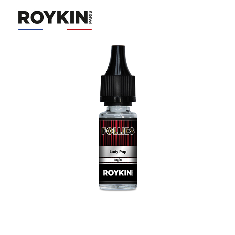 CITY VAPE Roykin FOLLIES 法国原装进口 高端电子烟油 综合水果美食系列-爆米花女士 10ml