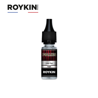 CITY VAPE Roykin FOLLIES 法国原装进口 高端电子烟油 综合水果美食系列-爆米花女士 10ml