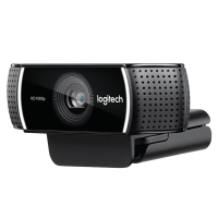 罗技(Logitech)C922 高清网络摄像头 1080p 全高清 双麦克风 立体声音效