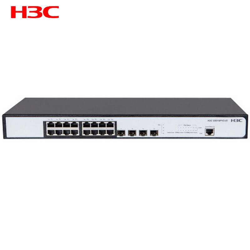 华三(H3C) H3C S5016PV2-EI 28端口千兆以太网交换机(24GE+4SFP)