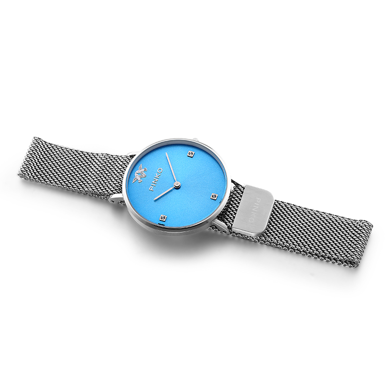 意大利进口pinko欧美品牌简约时尚石英女表浅绿色pk2387s04m