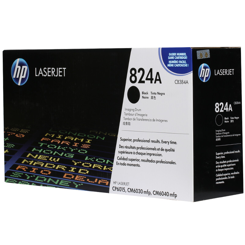 惠普（HP）CB384A 824A 黑色硒鼓(硒鼓/粉盒)（适用 打印机 CM6030 6040）高清大图