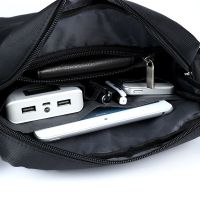 SWISSGEAR瑞士军刀单肩包 9.7英寸IPAD包斜挎包商务经典男包斜挎包 黑色 单肩电脑包 SA-9729