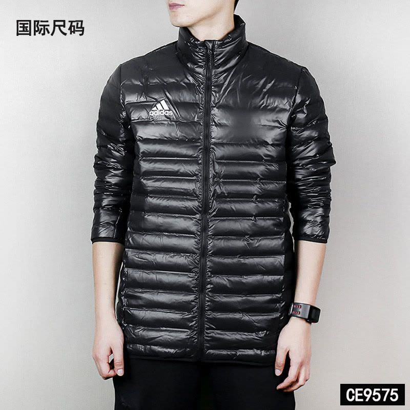 adidas阿迪达斯男子羽绒服保暖轻便休闲运动服CE9575图片