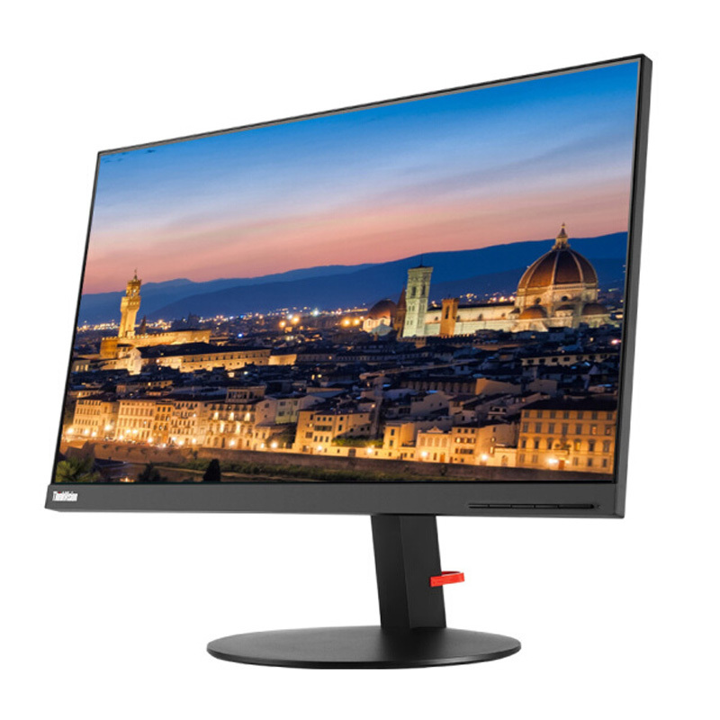 联想(ThinkVision)T24h 23.8英寸窄边框 QHD2K高清 全功能USB Type-C 升降旋转 显示器